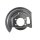 Brake disc splash guard front left METZGER for NISSAN JUKE (F15)