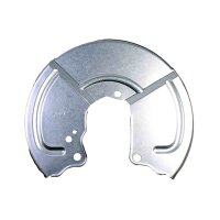 Spritzblech Bremsscheibe hinten links Stahlblech METZGER...