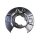 Brake disc splash guard, rear right METZGER for BMW 1 Coupe