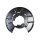 Brake disc splash guard, rear right METZGER for BMW 1 Coupe