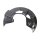 Brake disc splash guard front left METZGER for VW PASSAT B2