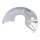 Brake disc splash guard front left METZGER for VW POLO Coupe