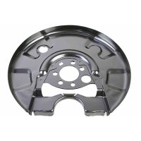 Spray Plate Brake Disc rear left sheet steel METZGER for...