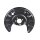 Brake disc splash guard, rear right METZGER for VW GOLF II