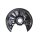 Brake disc splash guard, rear right METZGER for VW GOLF VII
