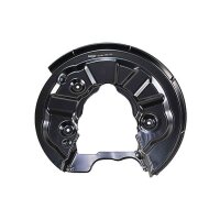 Spray Plate Brake Disc rear right sheet steel METZGER for...