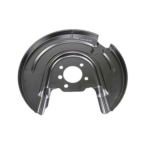 Spray Plate Brake Disc rear left sheet steel METZGER for e.g. VW GOLF