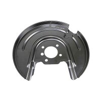 Spray Plate Brake Disc rear left sheet steel METZGER for...