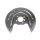 Brake disc splash guard rear left METZGER for VW GOLF VII