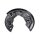 Brake disc splash guard, rear right METZGER for AUDI A3 Sportback