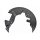 Brake disc splash guard front left METZGER for FORD B-MAX (JK)