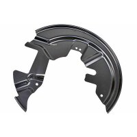 Spritzblech Bremsscheibe vorne rechts Stahlblech METZGER...