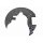 Splash guard front right brake disc METZGER for FORD B-MAX (JK)