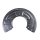 Splash plate front brake disc METZGER for RENAULT LAGUNA I