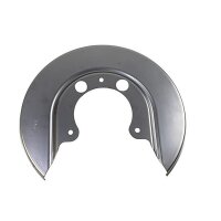 Spray Plate Brake Disc rear right sheet steel METZGER for...