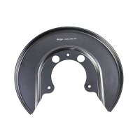 Spray Plate Brake Disc rear right sheet steel METZGER for...