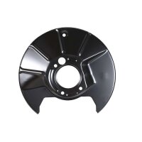 Brake disc splash guard rear left METZGER for MAZDA 626 V