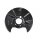 Brake disc splash guard rear left METZGER for MAZDA 626 V