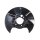 Spray Plate Brake Disc rear right sheet steel METZGER for e.g. MAZDA 323