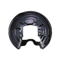 Spray Plate Brake Disc rear left aluminium METZGER for...