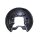 Brake disc splash guard, rear right METZGER for AUDI A3 (8P1)