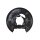 Brake disc splash guard rear left METZGER for MERCEDES A-KLASSE (W168)