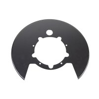 Spray Plate Brake Disc rear right sheet steel METZGER for...