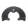 Splash plate front brake disc METZGER for DAILY IV