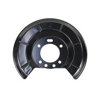 Spritzblech Bremsscheibe hinten rechts Stahlblech METZGER...