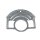 Splash guard front brake disc METZGER for NISSAN PRIMERA (P12)