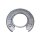 Splash plate rear brake disc METZGER for OPEL VECTRA B