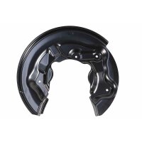 Spritzblech Bremsscheibe hinten links Stahlblech METZGER...