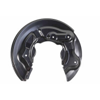 Spray Plate Brake Disc rear right sheet steel METZGER for...