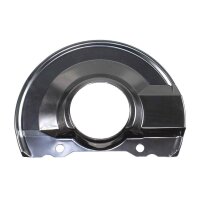Brake disc splash guard front left METZGER for LANCER VIII