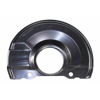 Brake disc splash guard front left METZGER for LANCER VIII