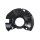Brake disc splash guard front left METZGER for MATRIX (FC)