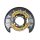 Brake carrier plate rear right METZGER for SANTA FÉ