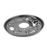 Brake carrier plate rear left drum brake METZGER for i20 II