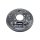 Brake carrier plate rear left drum brake METZGER for i20 II