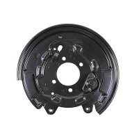 Brake backing plate left METZGER for TOYOTA YARIS (_P1_)