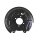 Brake backing plate left METZGER for TOYOTA YARIS (_P1_)