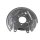 Brake backing plate left METZGER for TOYOTA YARIS (_P1_)