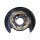 Brake backing plate right METZGER for SSANGYONG KORANDO (CK)