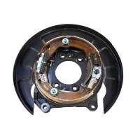 Brake carrier plate rear left METZGER for GETZ (TB)