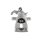 Rear left brake calliper METZGER for OPEL ASTRA G