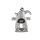Rear right brake calliper METZGER for OPEL ASTRA G