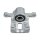 Rear right brake calliper METZGER for CHEVROLET LACETTI (J200)