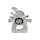 Rear right brake calliper METZGER for VW CADDY III
