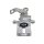 Brake Caliper rear left with locking METZGER fits HONDA CIVIC