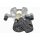 Rear right brake calliper METZGER for AUDI A3 Sportback